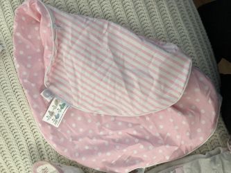 Lot of baby swaddles