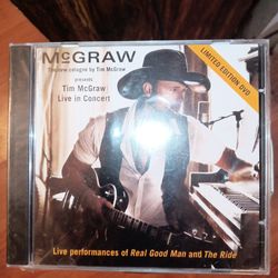 Tim McGraw{Live In Concert} + bonus D.V.D.