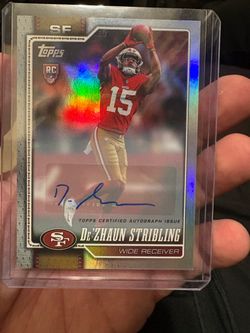 De’Zhaun Stribling Rookie Card Signed