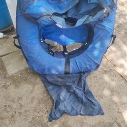 Inflatable fishing tube