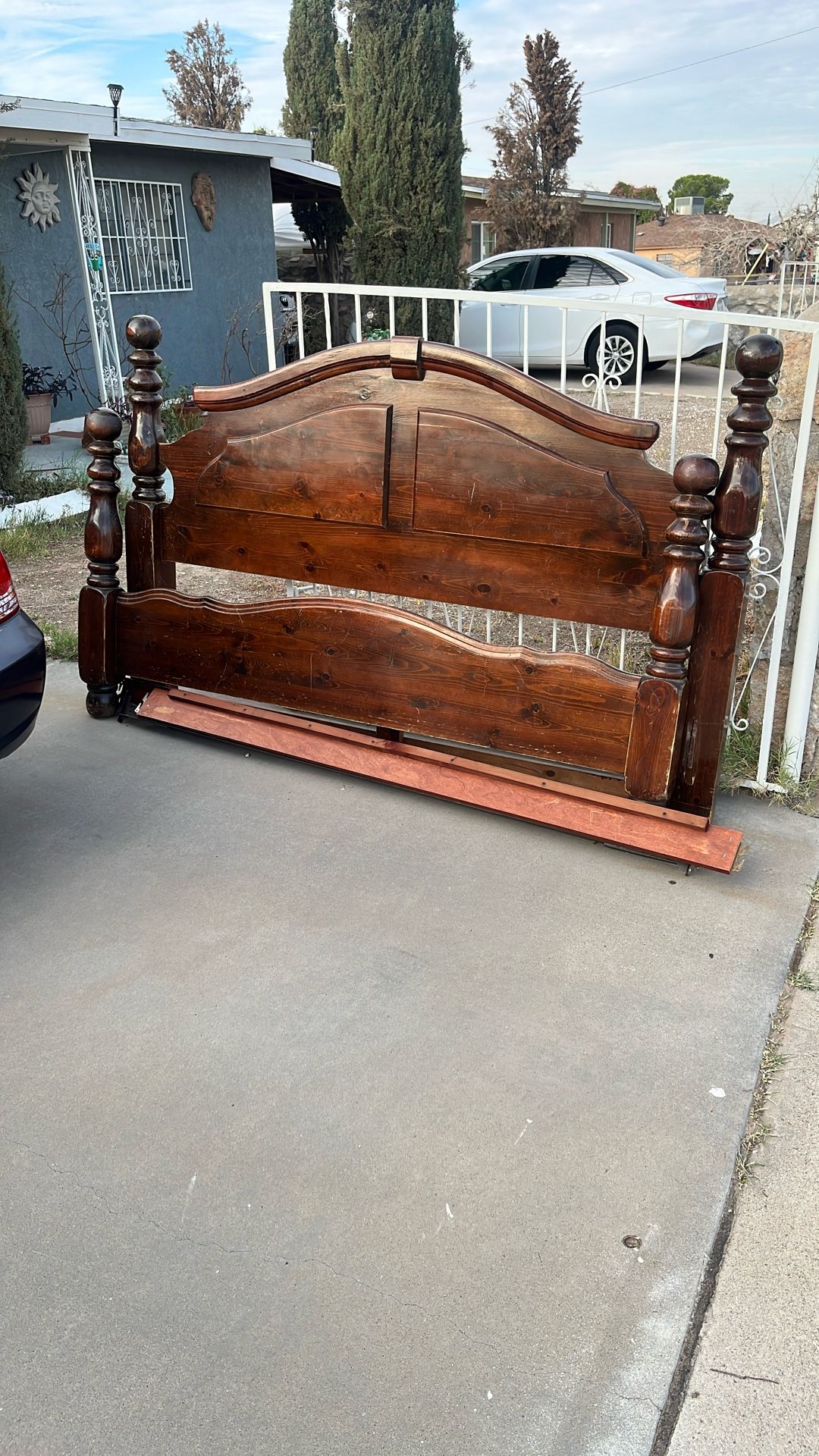 King Size wood Frame 