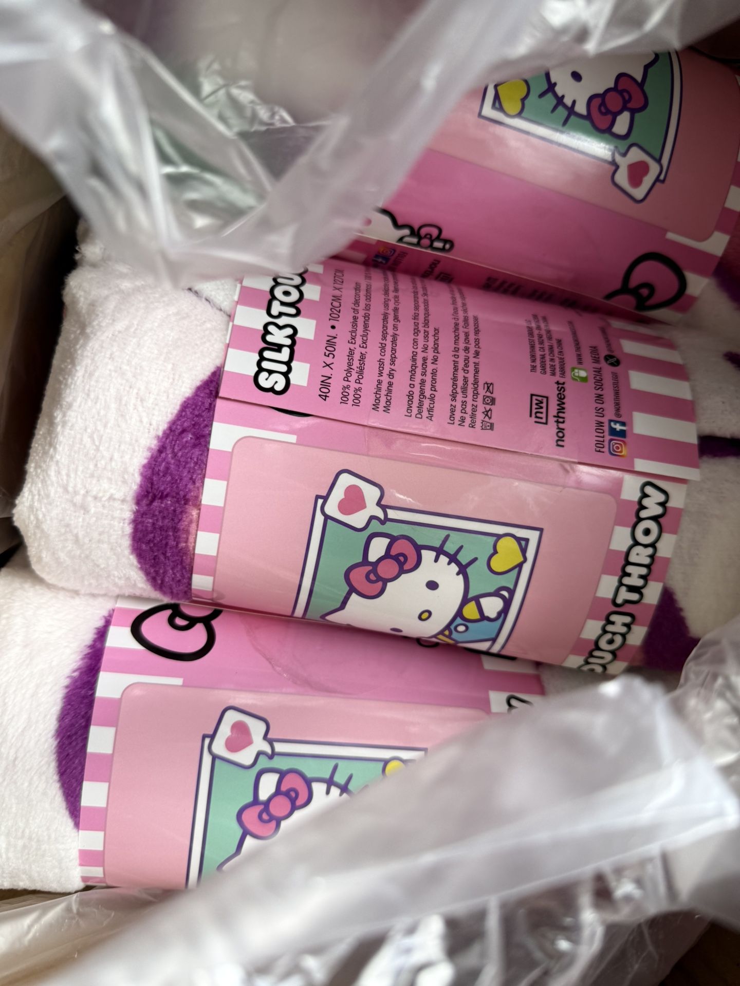 Baby Hello Kitty Blanket