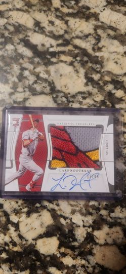 2022 Panini National Treasures Lars Nootbaar Rookie Patch Autograph 13/99