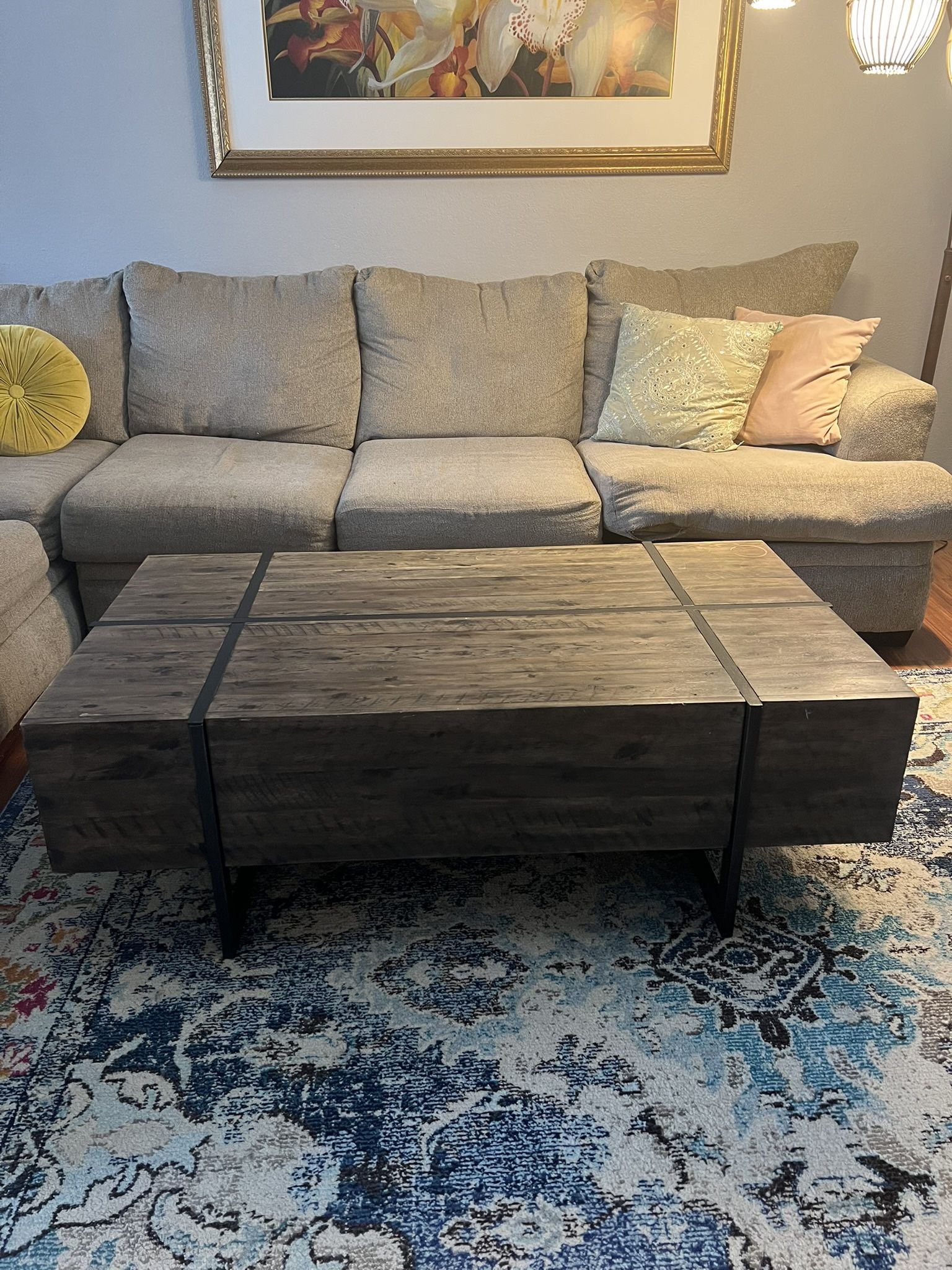 Solid Wood Coffee Table