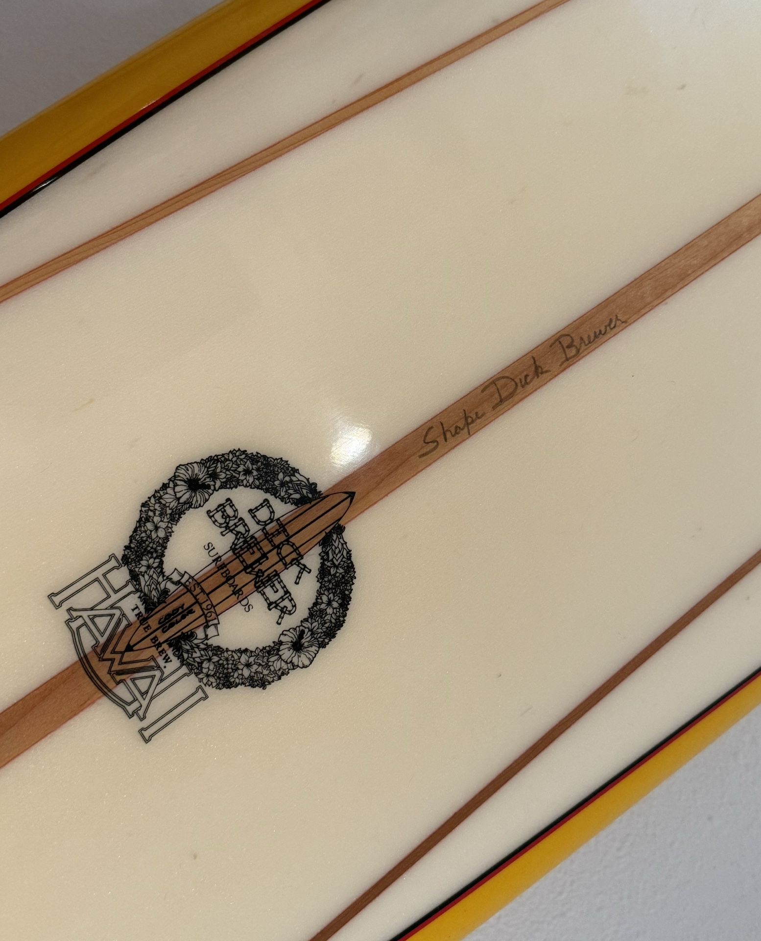 9'6 Dick Brewer Surfboard