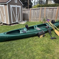 Mad River Canoe With Electric Motor And More 