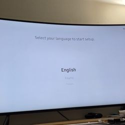 Samsung 50" Curve Smart TV