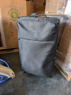 Fabric Shell Suitcase 35in