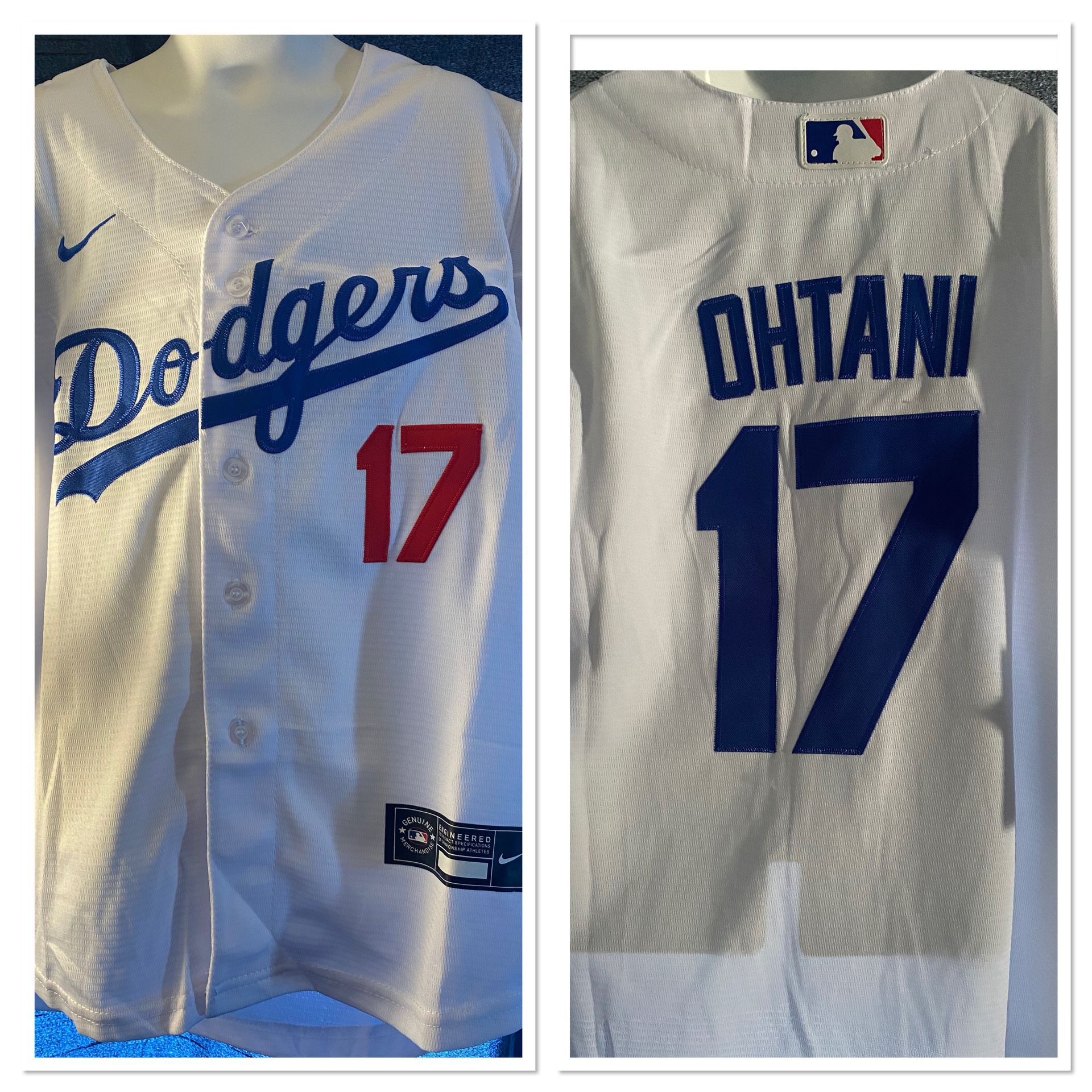 Shohei Ohtani #17 Men's Los Angeles Dodgers Nike White Jersey Small Medium Large X-Large 2XL 3XL