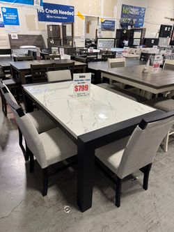 💳 Finance ANY Dining Table Set – Take It Home Today!