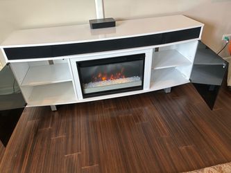 Electric Fireplace and tv stand