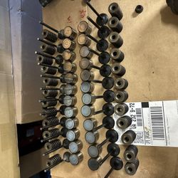 2jz Ge Non Vvti Valves, Springs , Retainers, Shims And Buckets