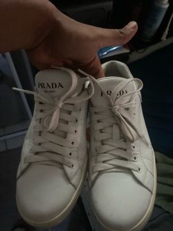 White Prada Shoes (TRADES ACCEPTED)