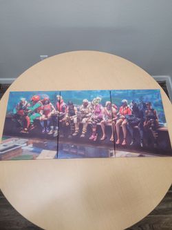 Fortnite 3 Panel Canvas Wall Art Set