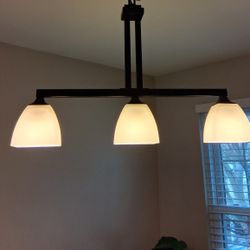 CHANDELIER  Black  WROUGHT IRON  