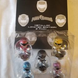 Power Rangers Metallic Collectible Figures (LootCrate)