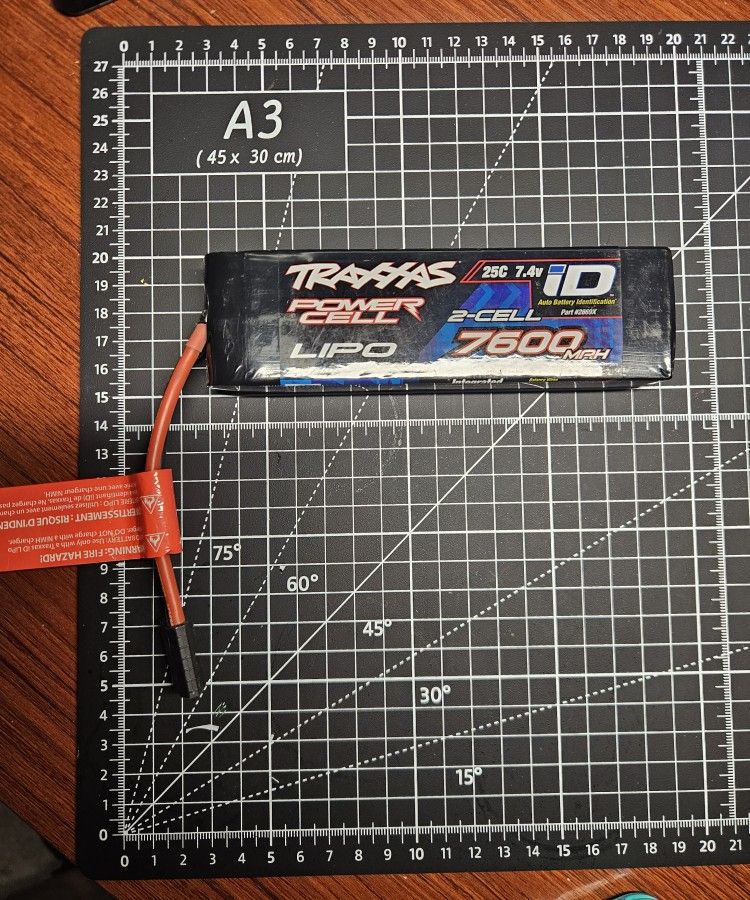 Traxxas 2-Cell 7600 mah LiPo 7.4
