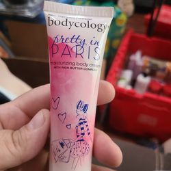 Bodycology Pretty In Paris Moisturizing Body Cream 2 oz Travel Size 