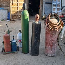 Welding Tanks And Gauges Hoses