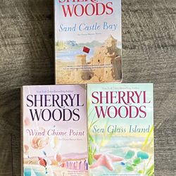 OCEAN BREEZE TRILOGY BY SHERRYL WOODS, Complete 3 BOOK SET