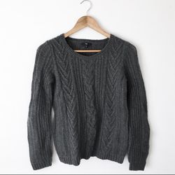 GAP Cable Knit Wool Sweater