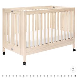 MAKI FULL-SIZE FOLDING CRIB + CONVERSION KIT