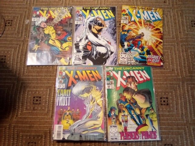 Lot Of 5 90s X-Men Comics