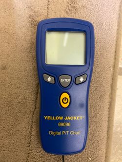 Yellow Jacket 69096 Digital P/T chart