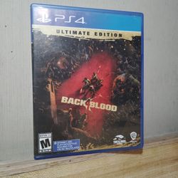 PS4 BACK 4 BLOOD