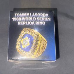 Tommy Lasorda LA Dodgers SGA 1988 World Series Ring Replica 2023 New In Box