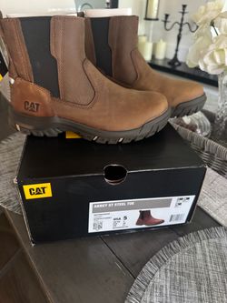Women's Abbey Steel Toe Work Boot ( CAT work boots )