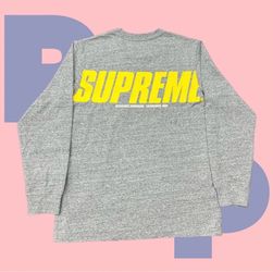 Supreme Trademark L/S Top (Large)