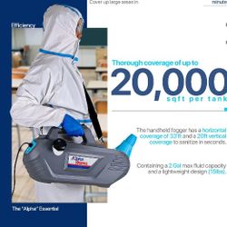 AlphaWorks Fogger Machine ULV Sprayer 

