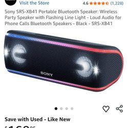 Sony Xb41 Extra Bass Speaker 