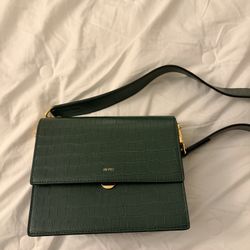 Green Satchel Purse 