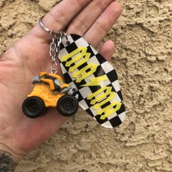 Mini Monster Jam Keychain