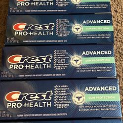 Crest Pro Health Gum Toothpaste 5/$10