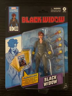 The Uncanny X-Men #268 Marvel Legends Black Widow Action Figure