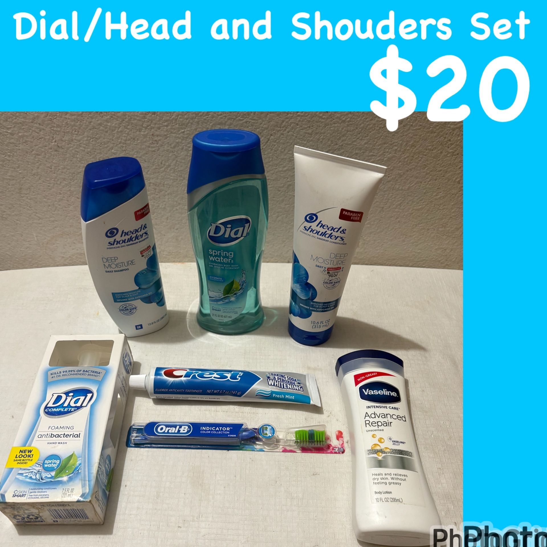 Dial/Head And Shoulders Set