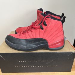 Used Air Jordan 12 Retro Red/black