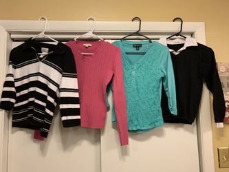 Women’s size small sweaters