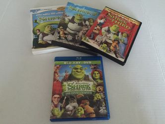 Shrek DVD's.