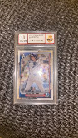 2024 Bowman's Best Shohei Ohtani Chrome Card PSA 10