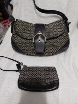 Vintage Coach Soho with Wristlet $150 obo