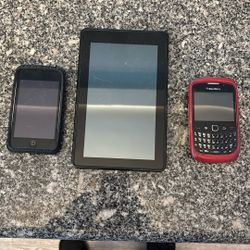 Kindle Blackberry iPod 