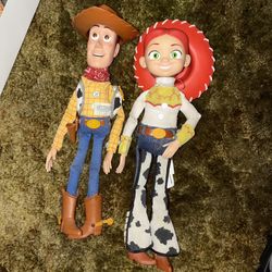 Disney Pixar Toy Story Woody & Jesse & Buzz Lightyear &Bullseye