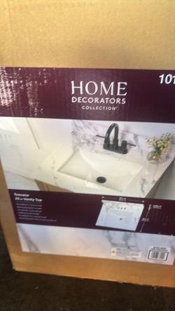 Toscana 25 in vanity Top