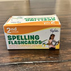 2nd Grade Spelling Flash cards - $7