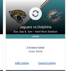 Dolphins vs. Jaguars Club Level with Sideline Access
