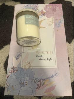 Candle warmer light and candle
